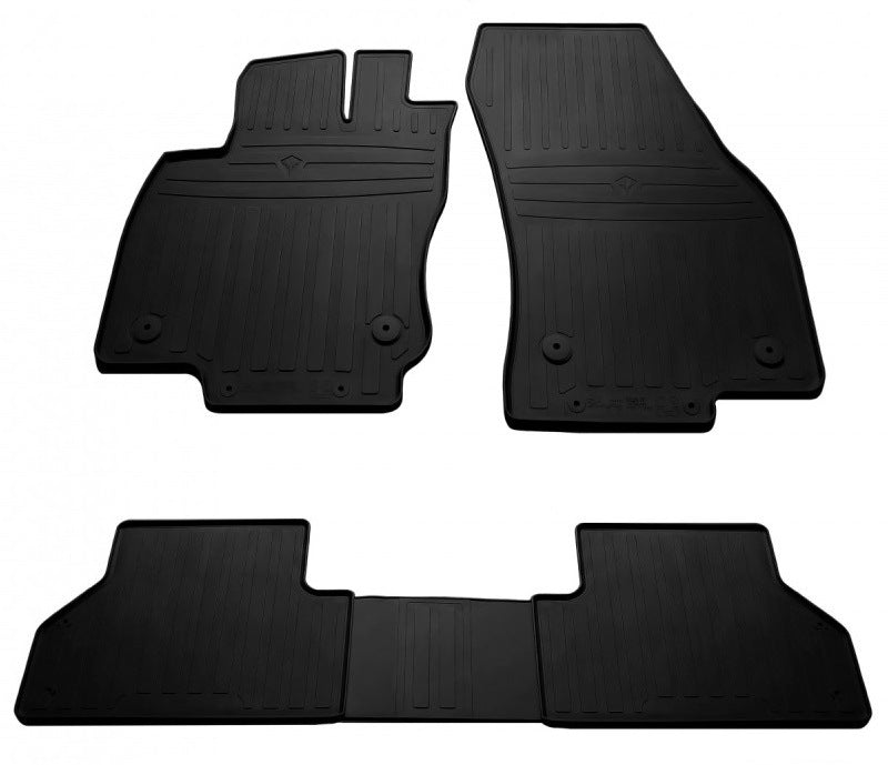 Rubber Floor Mats Stingray (4 pcs) for Ford Connect 2021- - image 1
