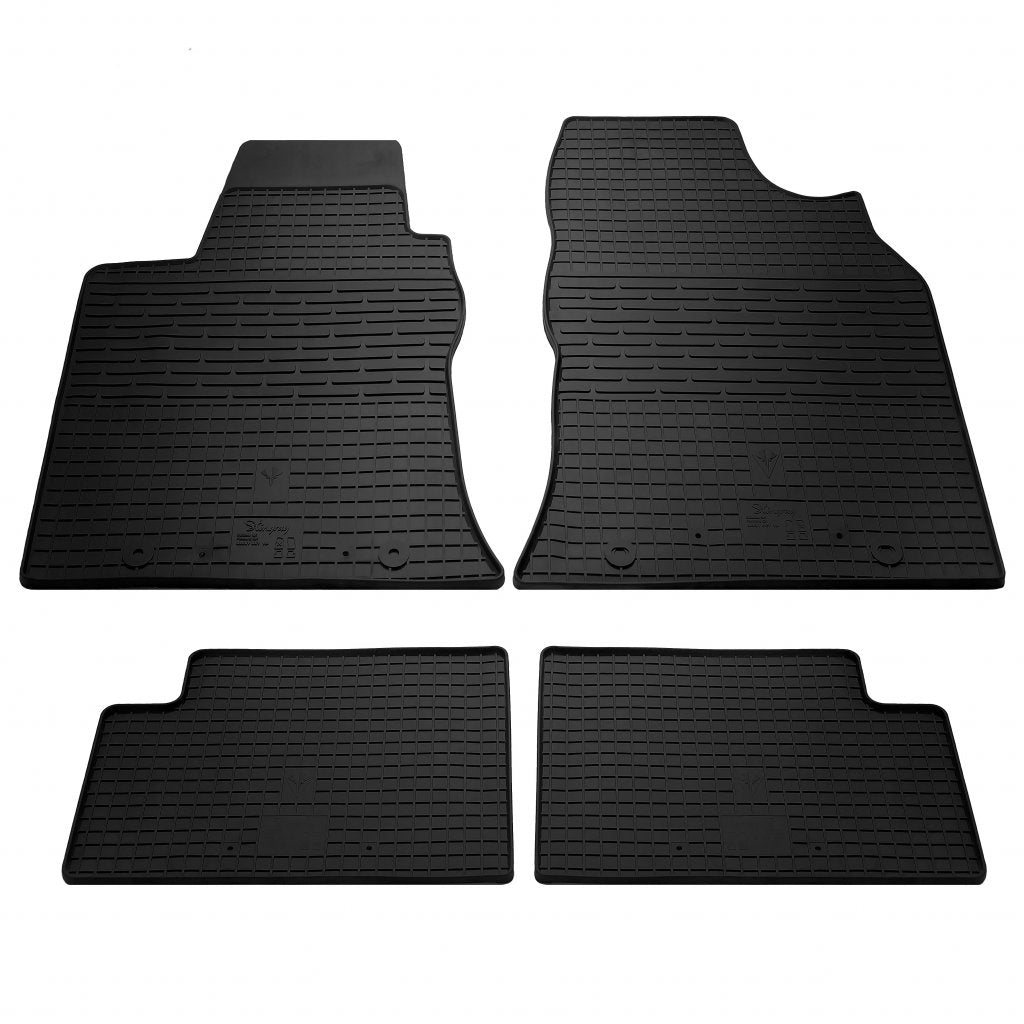 Rubber Floor Mats (4 pcs, Stingray Premium) for Geely GC-7 2012- - image 1
