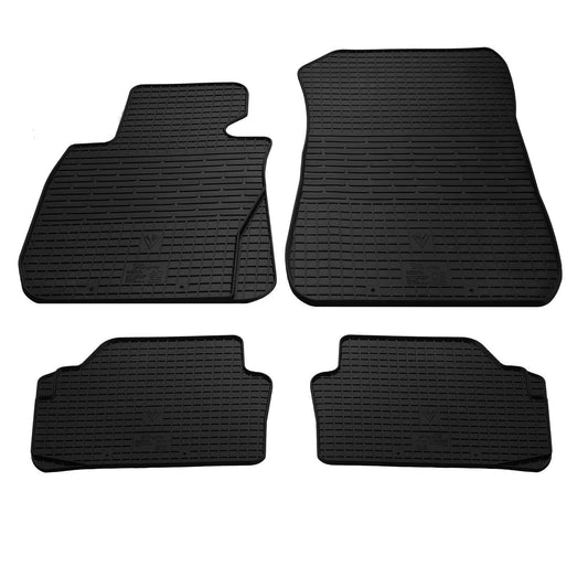 Rubber mats (4 PCs, Premium Stingray) for BMW 3 series E-90/91/92/93 2005-2011 - Reelken Auto