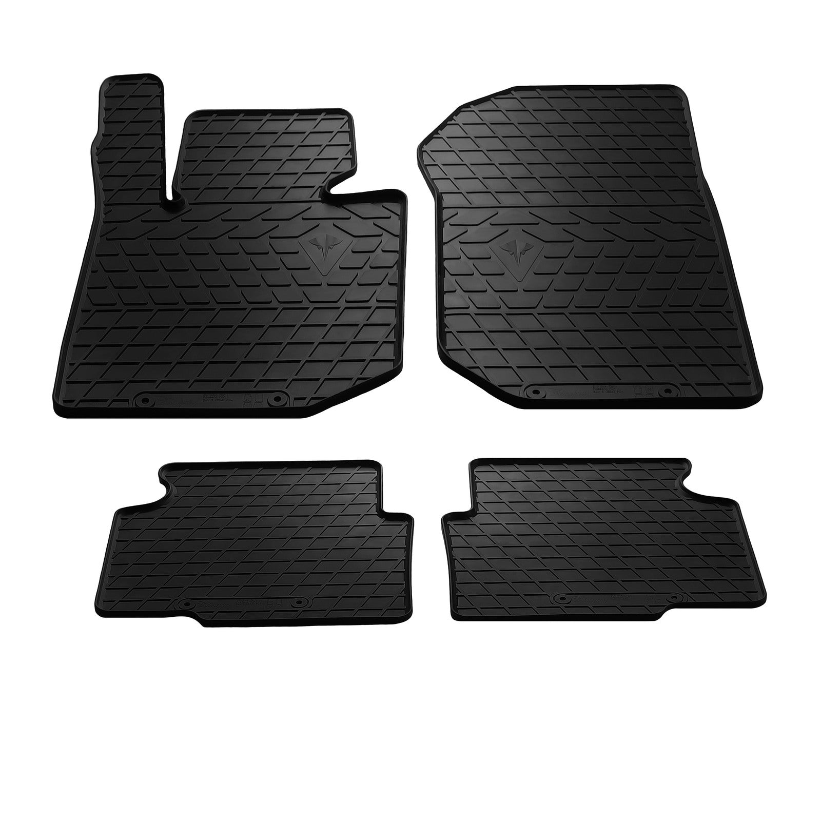 Rubber Floor Mats (4 pcs, Stingray Premium) for BMW 3 Series E-36 1990-2000 - image 1