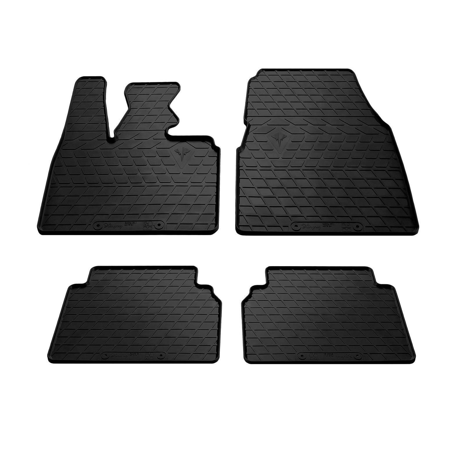 Stingray floor mats (4 piece, rubber) for BMW I3 2013-2022 - Reelken Auto