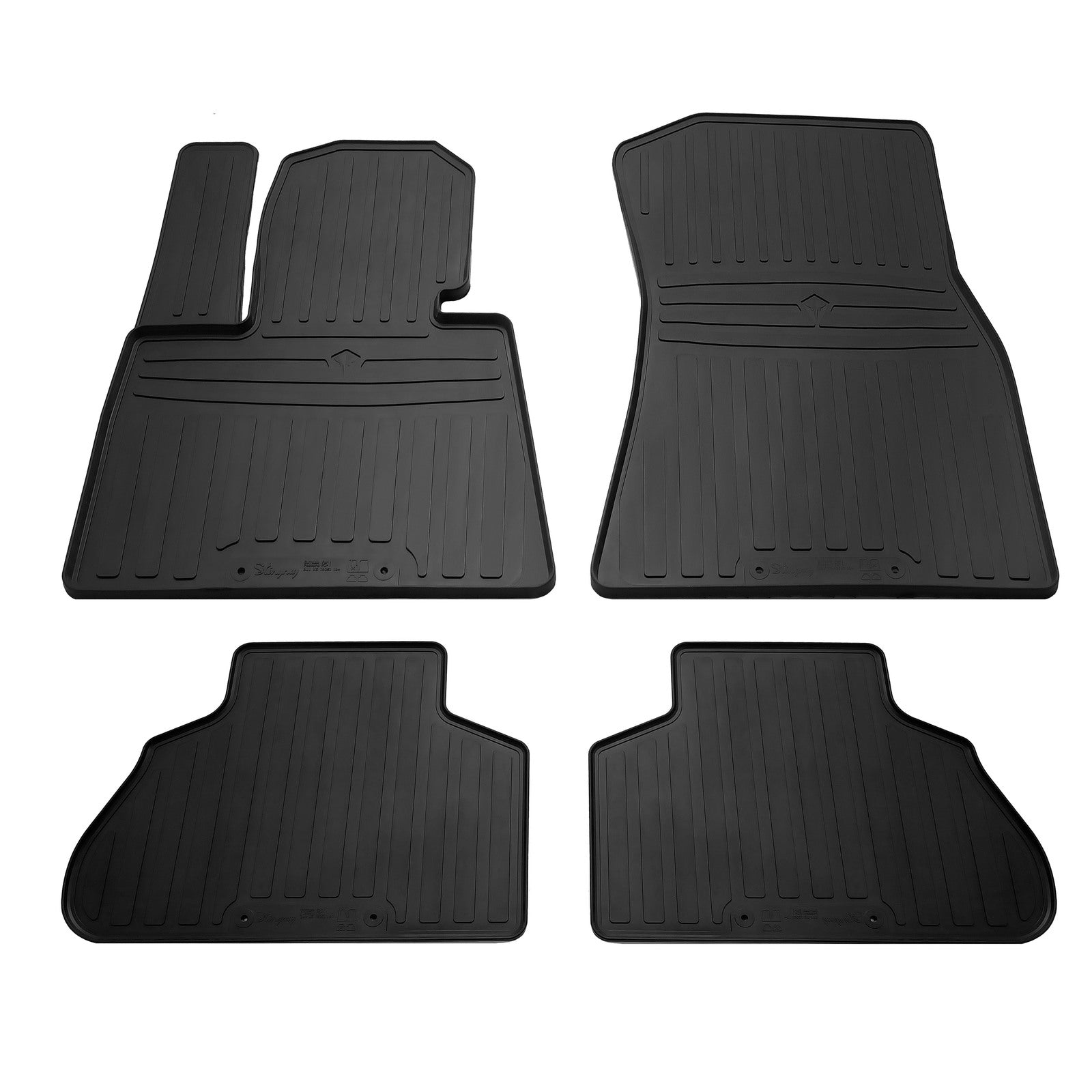 Rubber Floor Mats (4 pcs, Stingray Premium) for BMW X5 G05 2019- - image 1