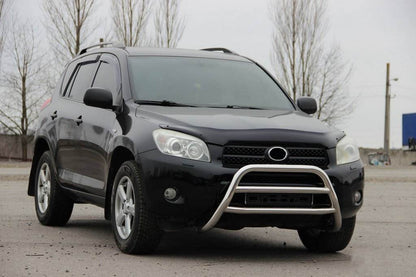 The WT022 bumper guard (stainless) for Toyota Rav 4 2006-2013 - Reelken Auto