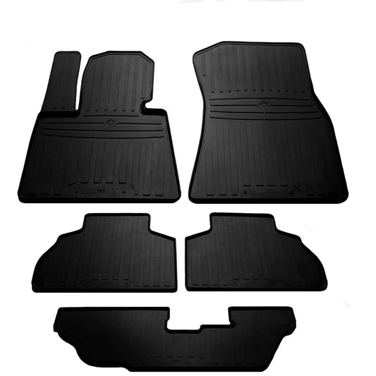Rubber mats (for 6 seater, Stingray Premium) for BMW X7 G07 2019 - Reelken Auto