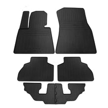 Rubber floor mats (for 7-seater, Stingray Premium) for BMW X7 G07 2019- - image 1