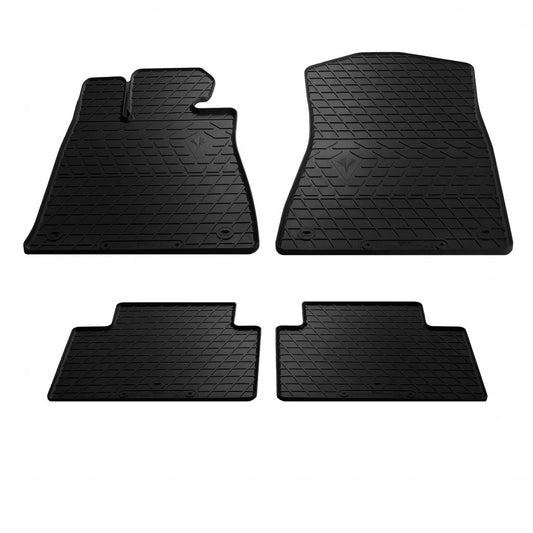 2WD rubber mats (4 PCs, Premium Stingray) for Lexus GS 2005-2011 - image 1