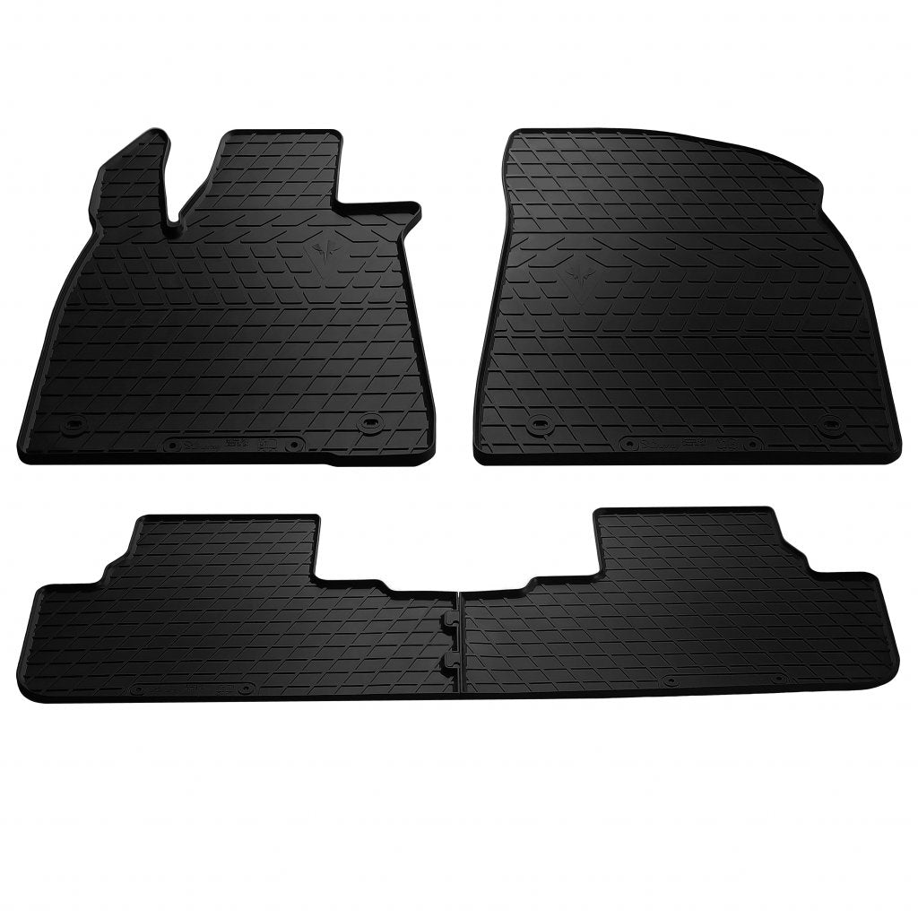 Rubber Floor Mats (4 pcs, Stingray Premium) for Lexus RX 2016-2022 - image 1