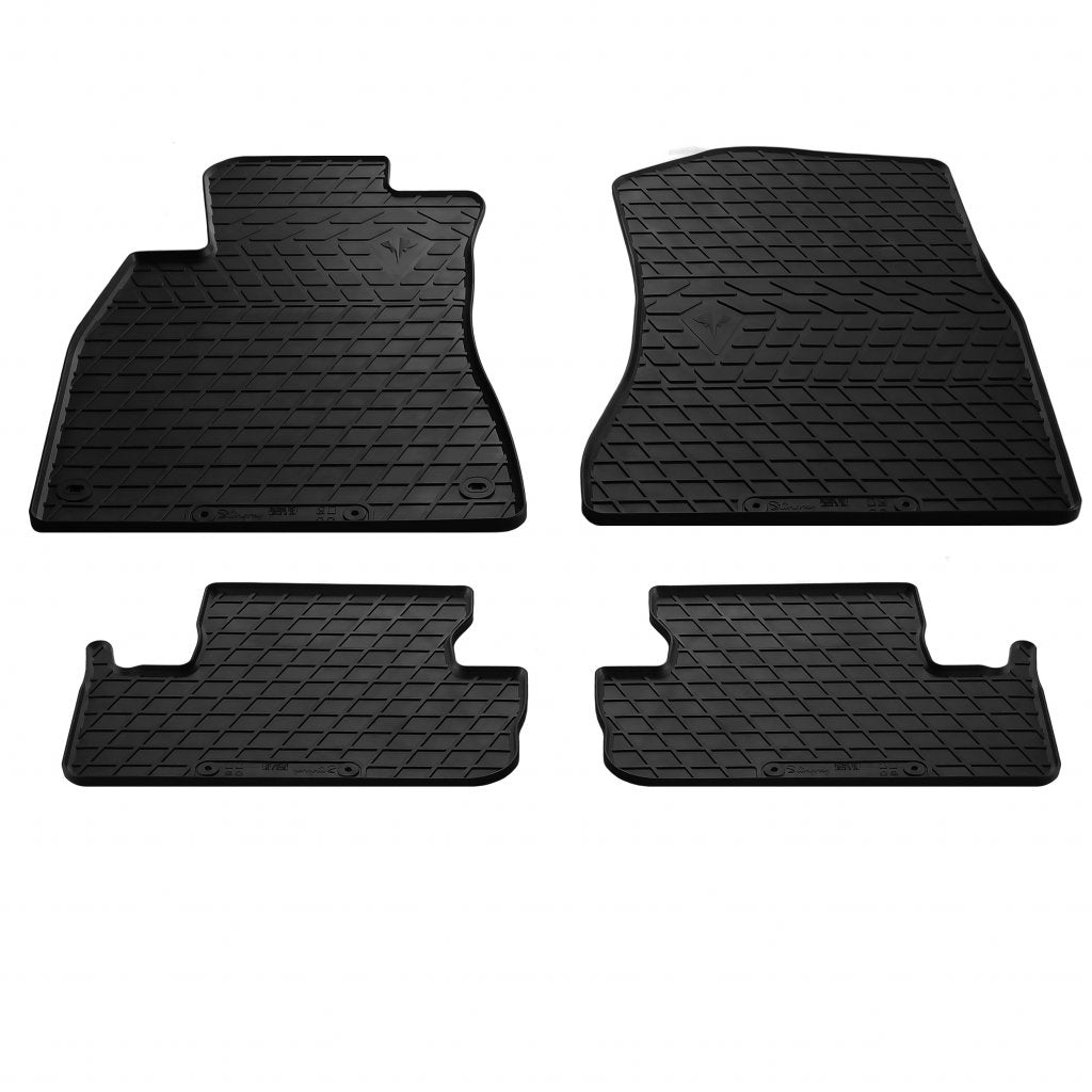 Rubber Floor Mats 2005-2013 (4 pcs, Stingray Premium) for Lexus IS 2005-2013 - image 1