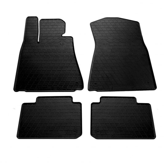 Rubber mats (4 PCs, Premium Stingray) for Lexus GS 2011-2020 - Reelken Auto
