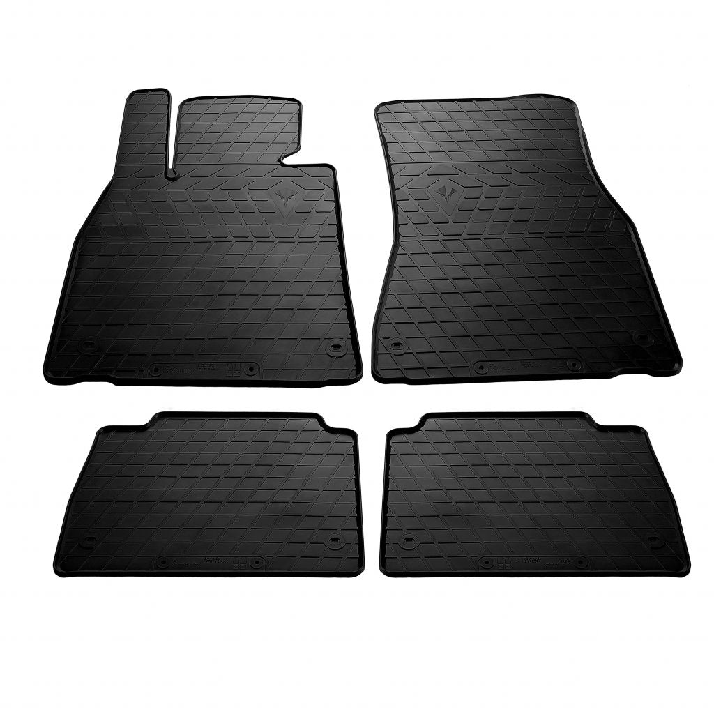 Rubber Floor Mats (4 pcs, Stingray Premium) for Lexus LS 2007-2017 - image 1