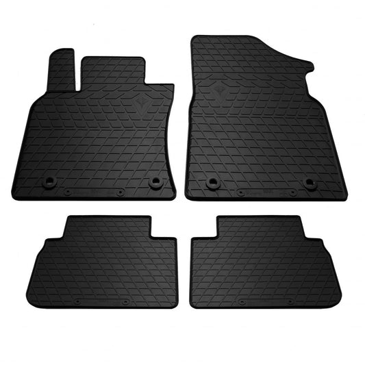 Rubber Floor Mats (4 pcs, Stingray Premium) for Lexus ES 2018- - image 1