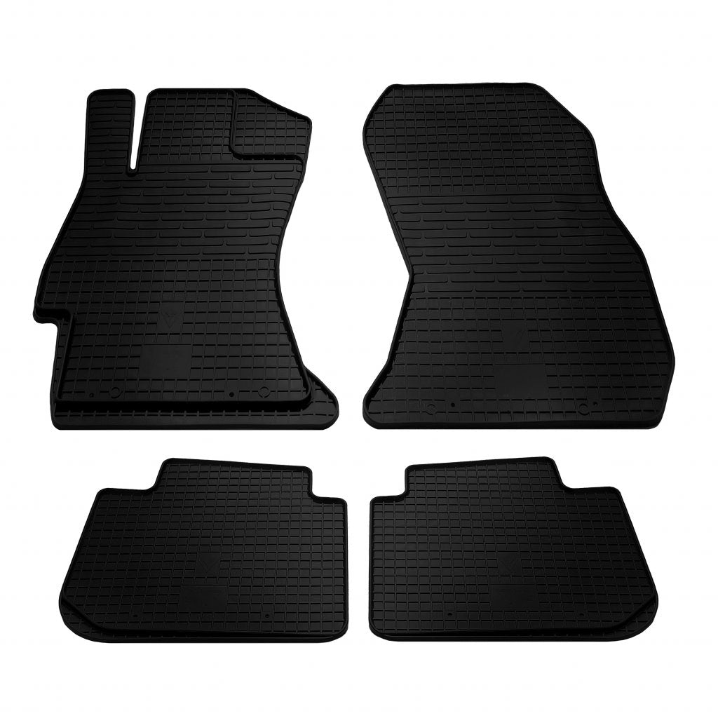 Rubber Floor Mats (4 pcs, Stingray Premium) for Subaru Forester 2013-2018 - image 1