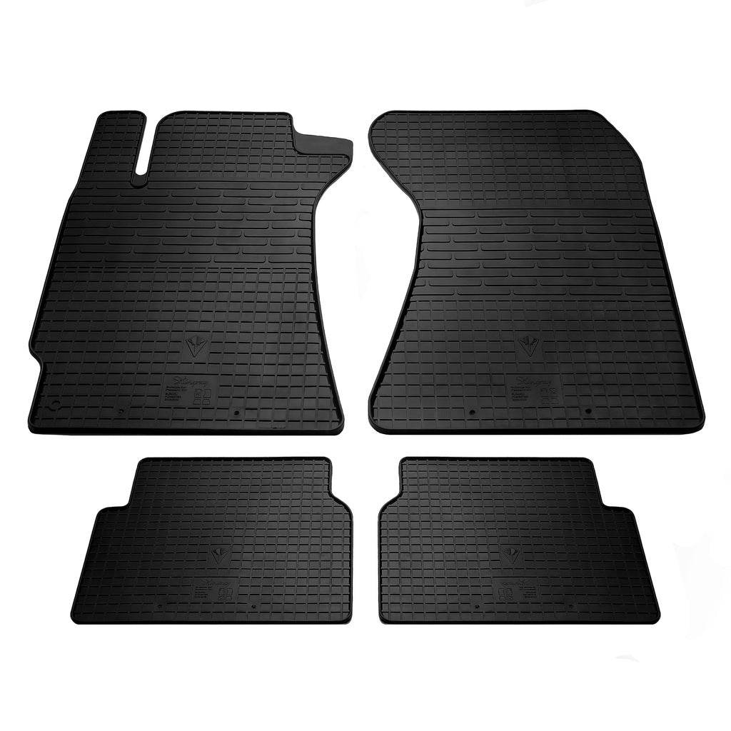 Rubber mats (4 pcs, Stingray Premium) for Subaru Forester 2002-2008 - Reelken Auto
