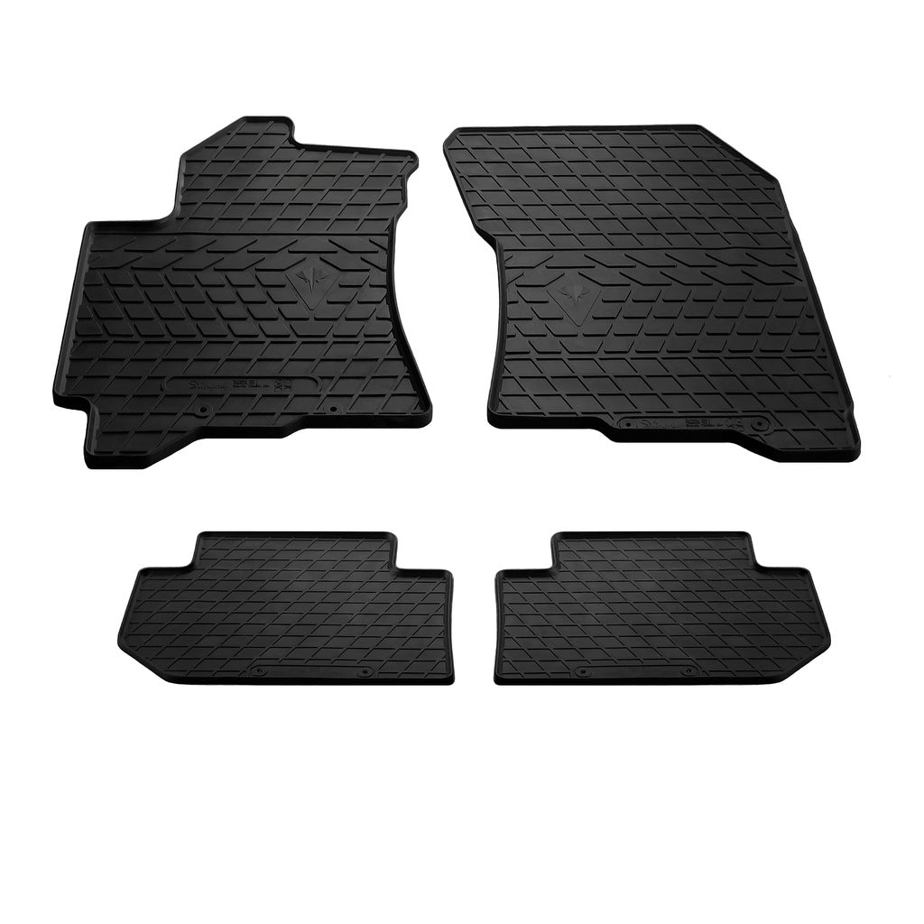 Rubber Floor Mats (4 pcs, Stingray Premium) for Subaru Tribeca 2005-2014 - image 1