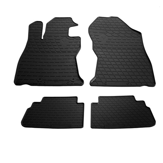 Rubber Floor Mats (4 pcs, Stingray Premium) for Subaru Forester 2018-2024 - image 1