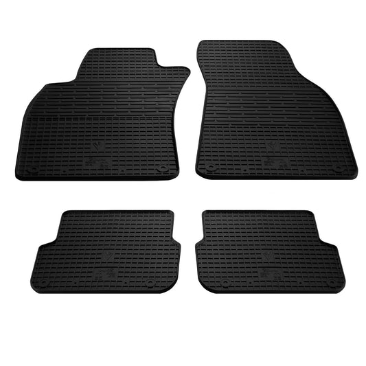 Rubber Floor Mats (4 pcs, Stingray Premium) for Audi A6 C6 2004-2011 - image 1