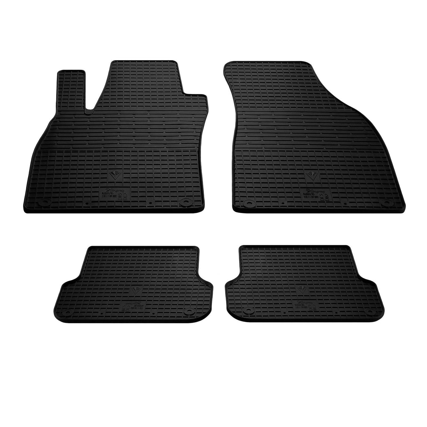 Stingray rubber mats (4 pieces rubber) for Audi A4 B6 2000-2004 - Reelken Auto
