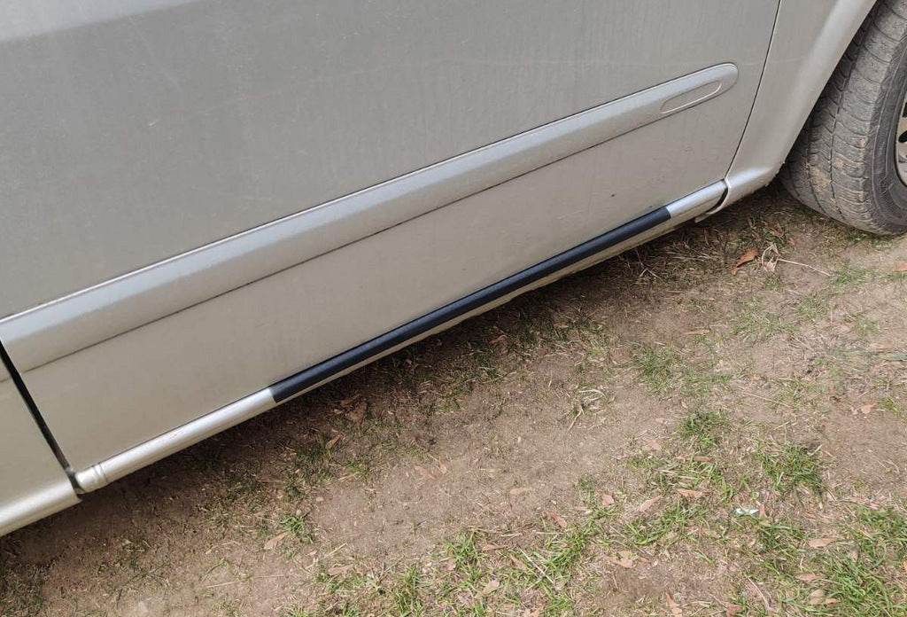 Door sills EuroCap (2 PCs, ABS) for Mercedes Vito W639 2004-2014 - Reelken Auto