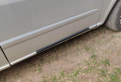 Door sills EuroCap (2 PCs, ABS) for Mercedes Vito W639 2004-2014 - Reelken Auto