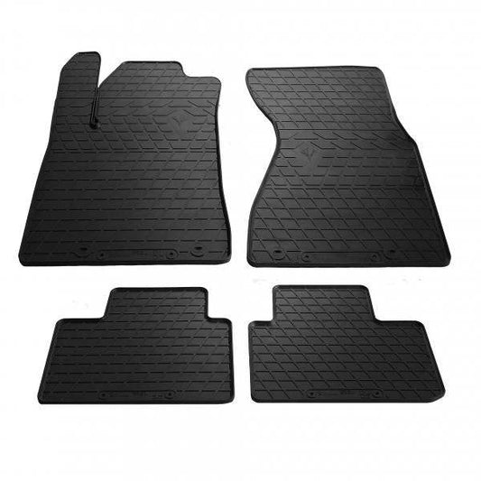 Rubber mats (4 pcs, Stingray Premium) for Audi A8 1994-2002 - Reelken Auto