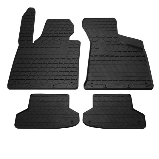 Rubber floor mats (4 PCs, Premium Stingray) for Audi A3 2003-2012 - Reelken Auto
