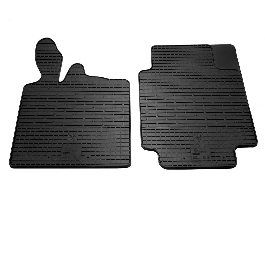 Rubber Floor Mats (2 pcs, Stingray Premium) for Smart 2007-2014 - image 3
