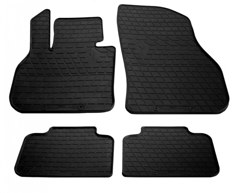 Rubber Floor Mats Stingray (COUNTRYMAN F60, 2017+, 4 pcs) for Mini Countryman F60 2017-2023 - image 1