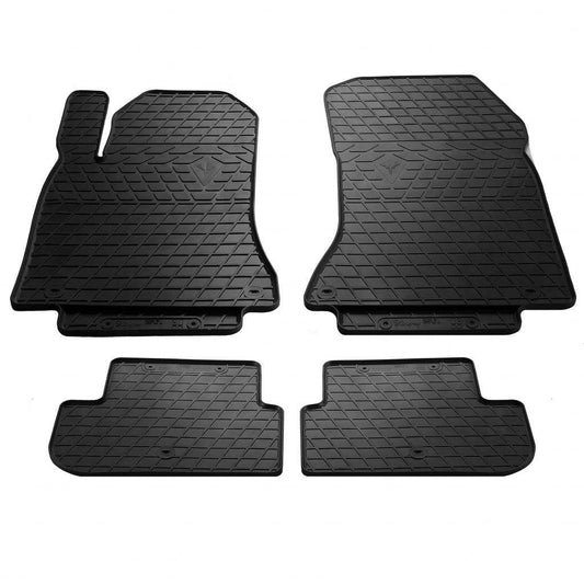 Rubber mats (4 PCs, Premium Stingray) for Infiniti Q30 2015-2024 - Reelken Auto