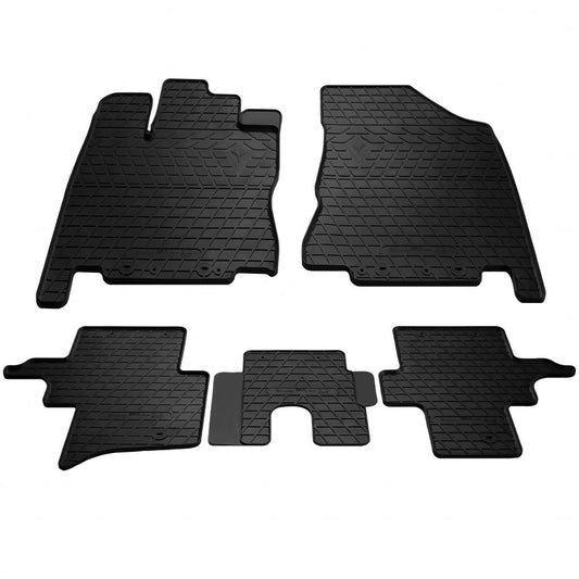 Rubber Floor Mats (4 pcs, Stingray Premium) for Infiniti QX60 2016-2021 - image 1