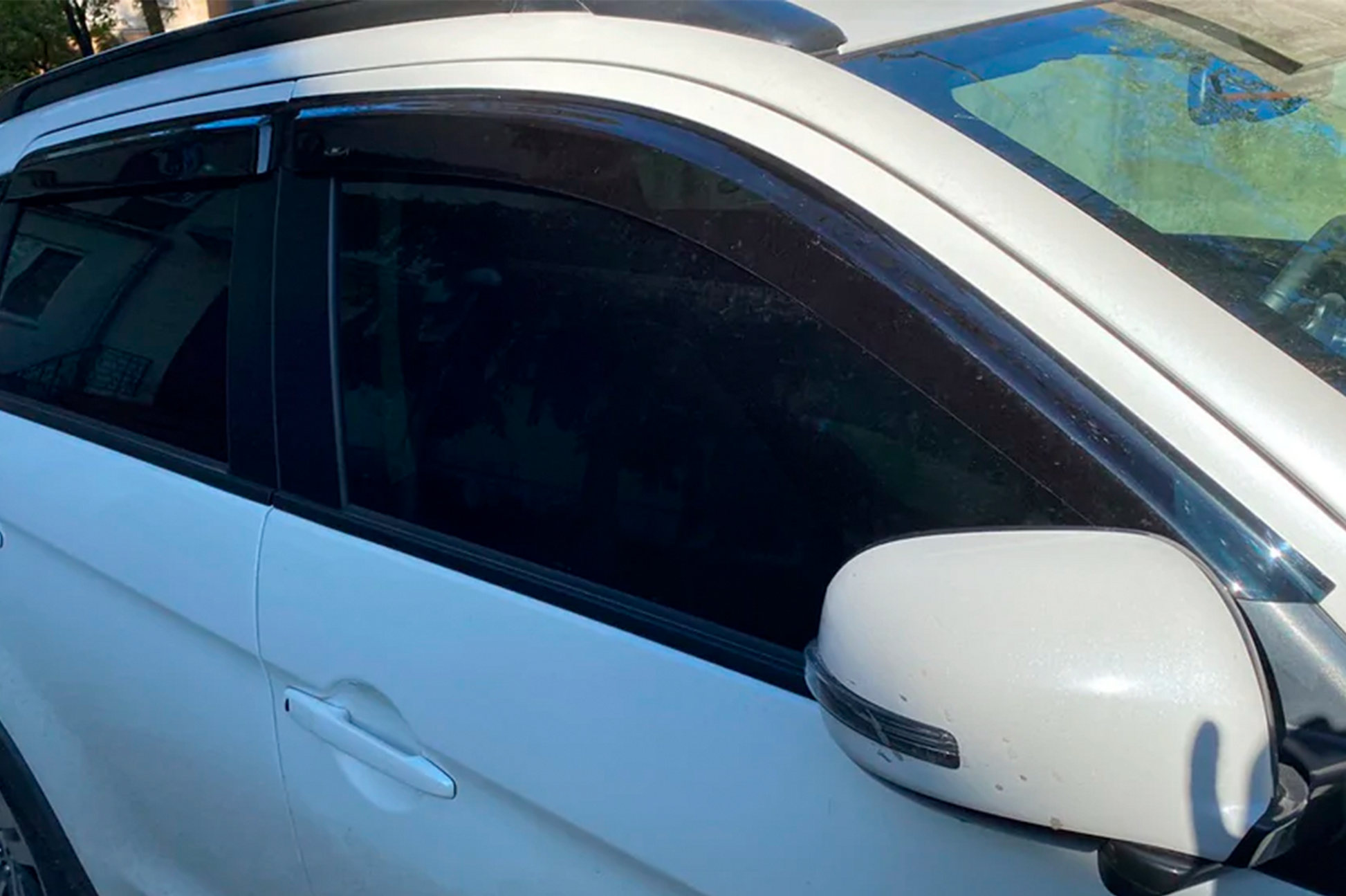 Window Deflectors (4 pcs, HIC) for Mitsubishi ASX 2010-2023 - image 3