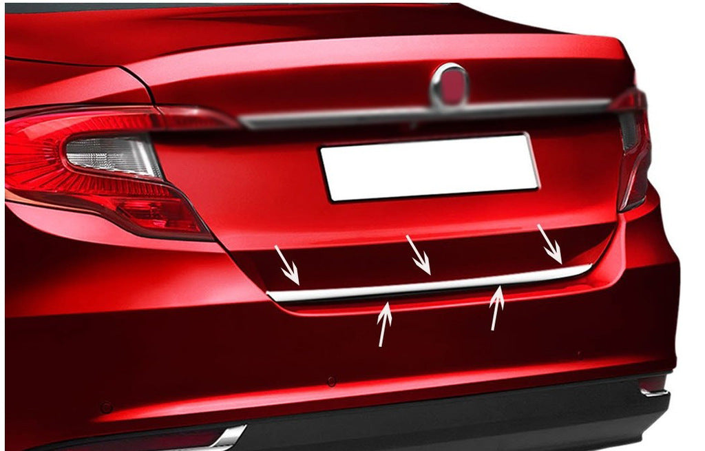 The edge of the trunk (stainless) for Fiat Tipo 2016↗ year - image 1