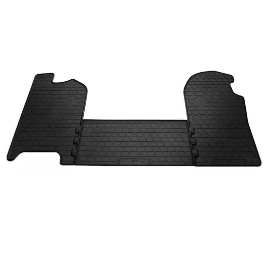 Rubber mats (3 piece set, Premium Stingray) for Iveco Daily 2006-2014 - Reelken Auto
