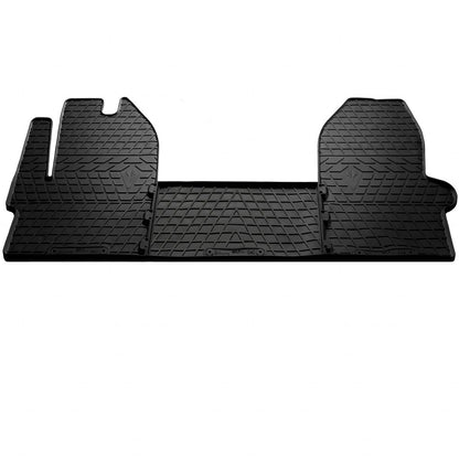 Rubber Floor Mats (3 pcs, Stingray Premium) for Iveco Daily 2014- - image 1