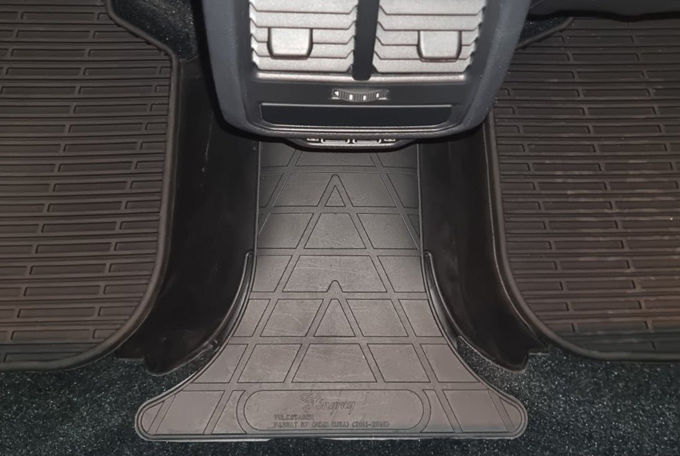 Rear Tunnel Mat USA (Stingray Premium) for Volkswagen Passat B7 2012-2015 - image 1