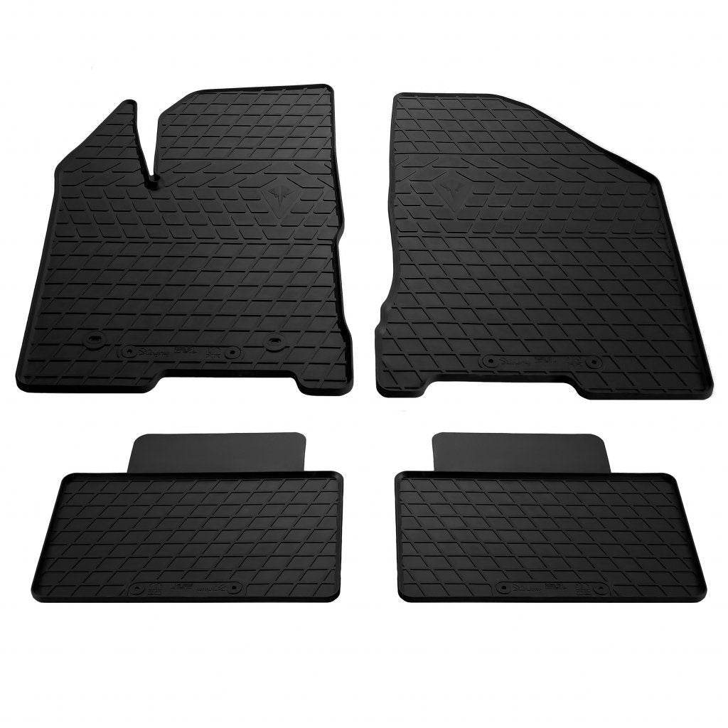Rubber mats (4 PCs, Premium Stingray) for Lada Vesta - Reelken Auto