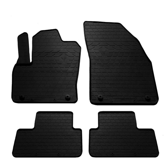 Rubber Floor Mats (4 pcs, Stingray Premium) for Volvo XC40 2018- - image 1
