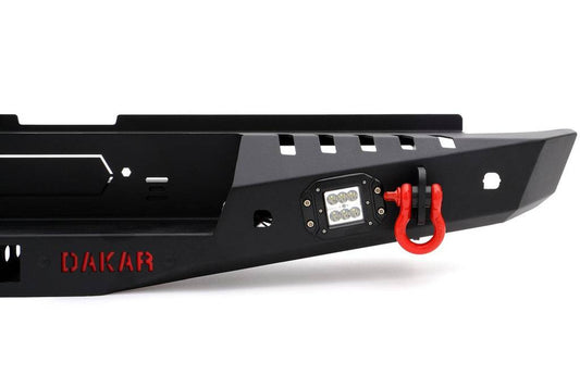 Reinforced rear bumper Dakar V1 for Toyota Hilux 2015↗ - Reelken Auto