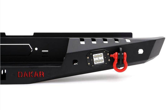 Reinforced rear bumper Dakar V1 for Nissan Navara 2006-2015 - Reelken Auto