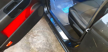 Sill OmsaLine (4-piece, stainless steel.) for Kia Ceed 2007-2012 - Reelken Auto