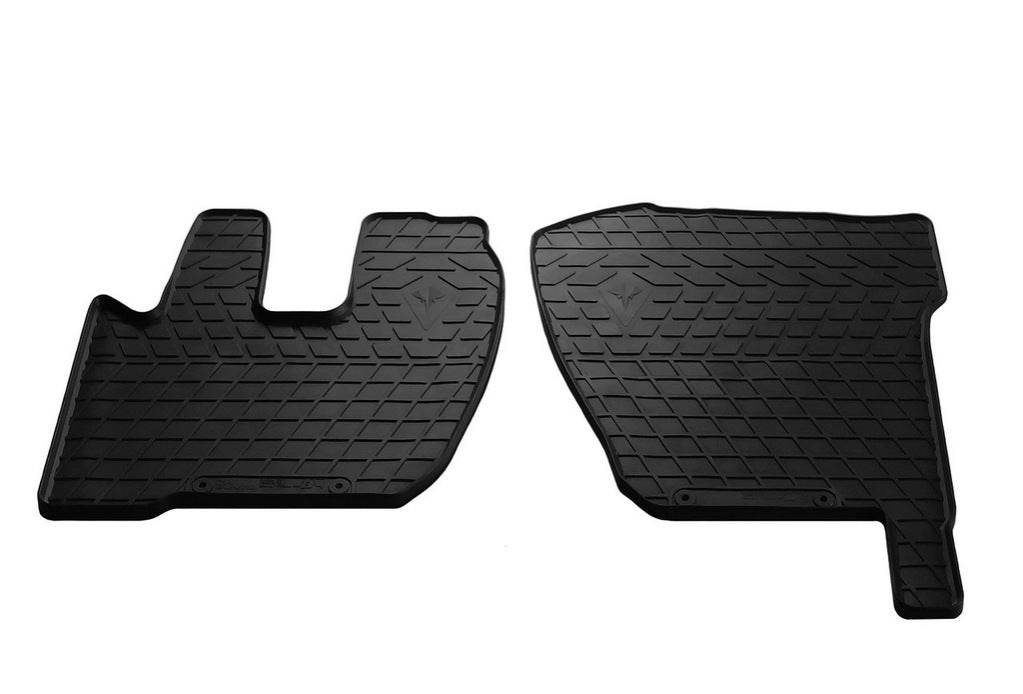 Rubber mats (2 pcs, Stingray Premium) for Renault Premium - Reelken Auto