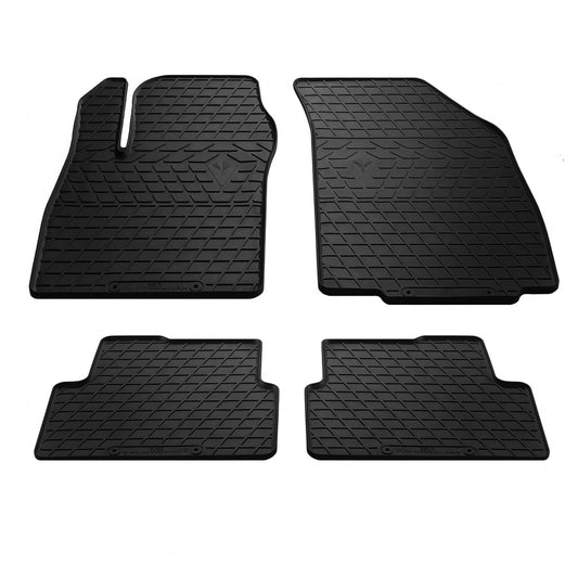 Rubber Floor Mats (4 pcs, Stingray Premium) for Chevrolet Cobalt 2012- - image 1