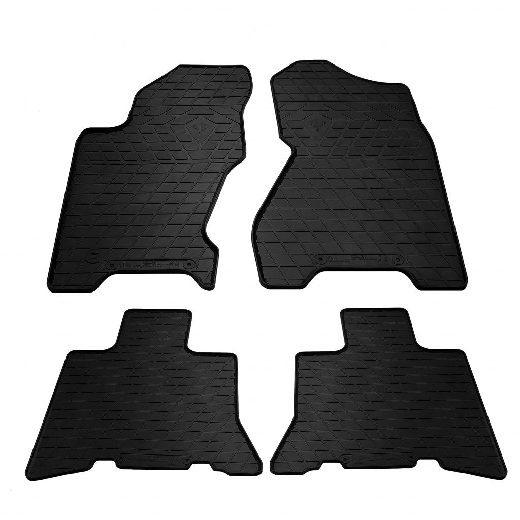 Rubber Floor Mats (4 pcs, Stingray Premium) for Jeep Grand Cherokee WJ 1999-2004 - image 1