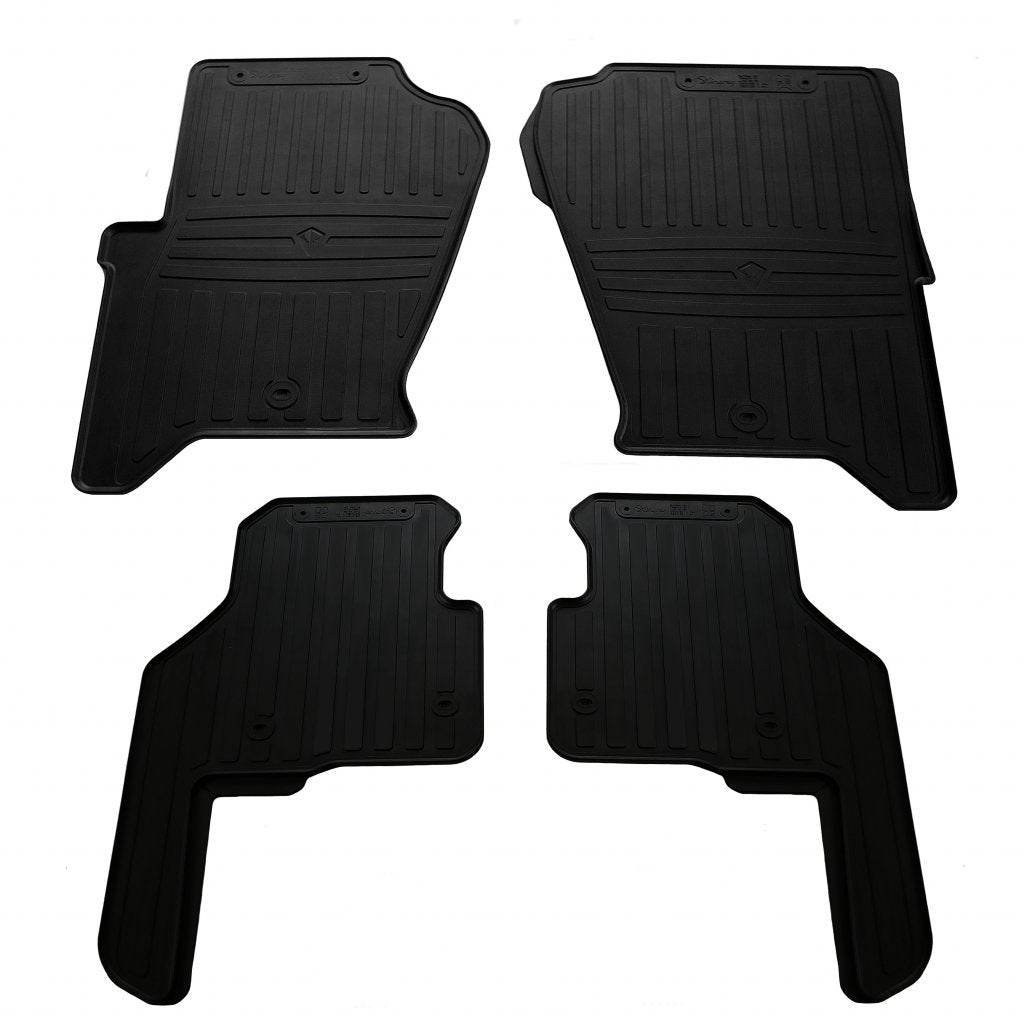 Rubber mats (4 PCs, Premium Stingray) for Land Rover Discovery IV - Reelken Auto