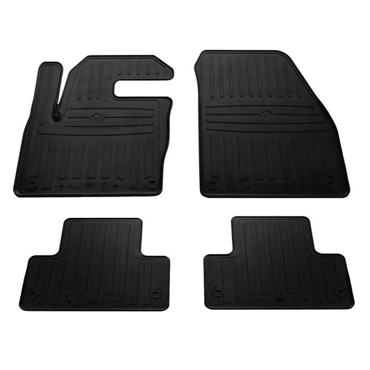 Rubber mats (4 PCs, Premium Stingray) for Range Rover Evoque 2012-2018 - Reelken Auto