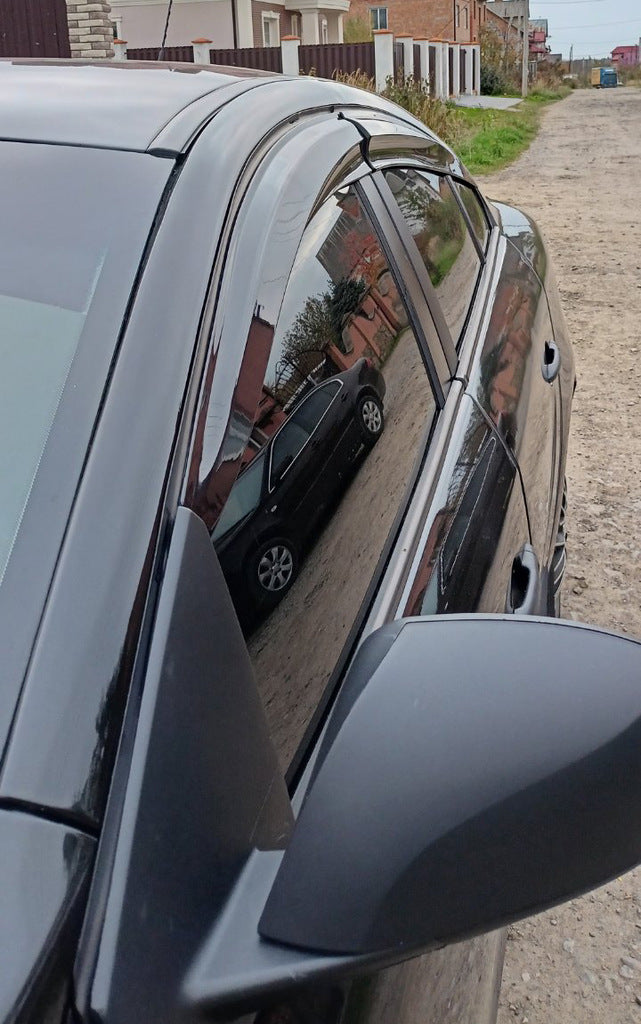 Window Deflectors (4 pcs, Sunplex Sport) for Renault Fluence 2009-2016 - image 6