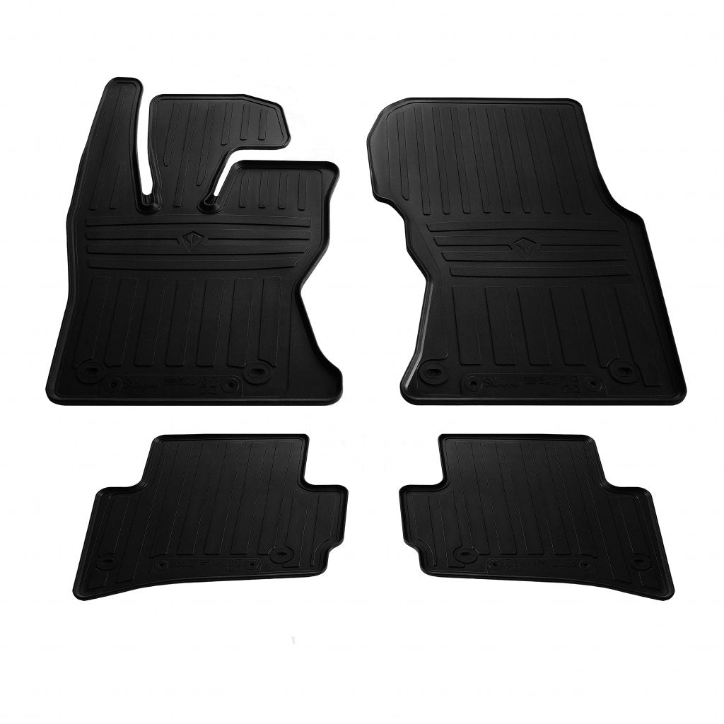 Rubber Floor Mats (4 pcs, Stingray Premium) for Jaguar F-PACE 2016- - image 1