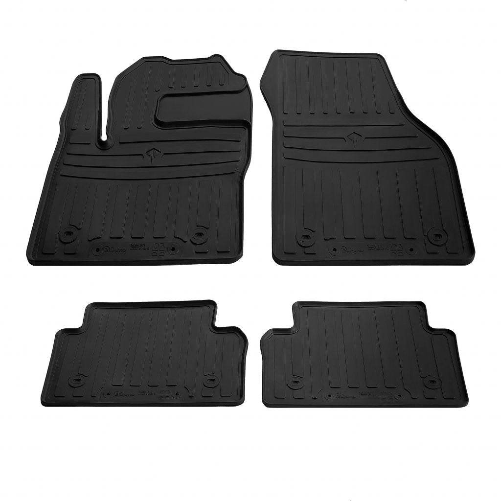 Rubber mats (4 PCs, Premium Stingray) for Jaguar E-Pace - Reelken Auto