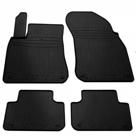 Rubber mats (4 pcs, Stingray Premium) for Porsche Cayenne 2018↗ - Reelken Auto