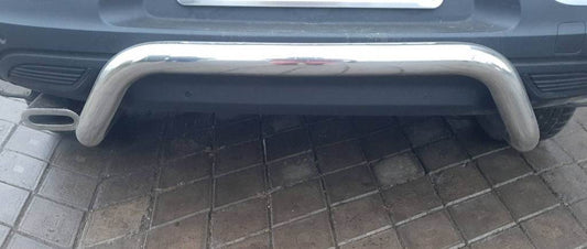Back protection AK007 (stainless) for Renault Kadjar - Reelken Auto