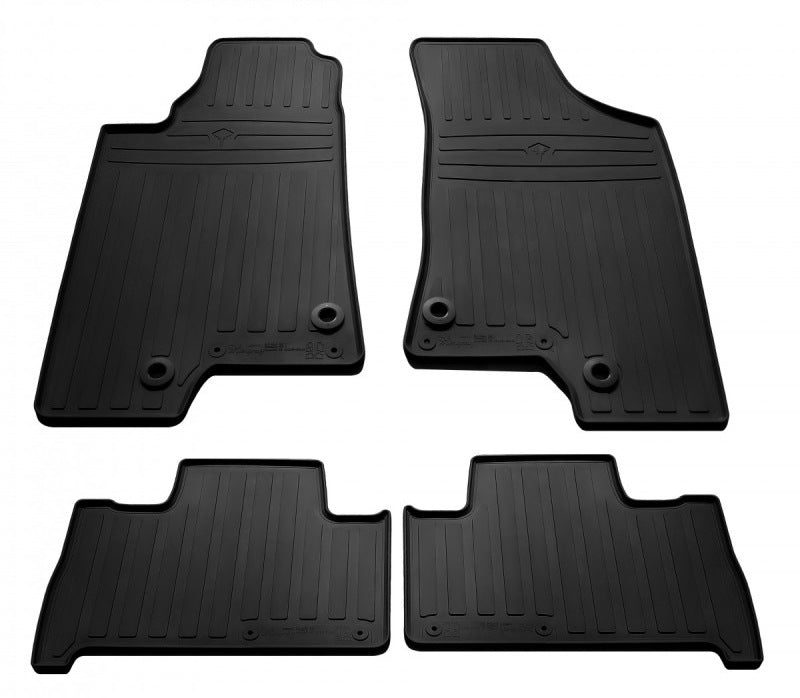 Rubber Floor Mats (4 pcs, Stingray Premium) for Hummer H3 2005-2010 - image 1